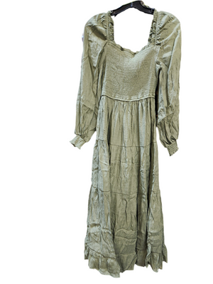 Leslie Smocked Tiered Dress