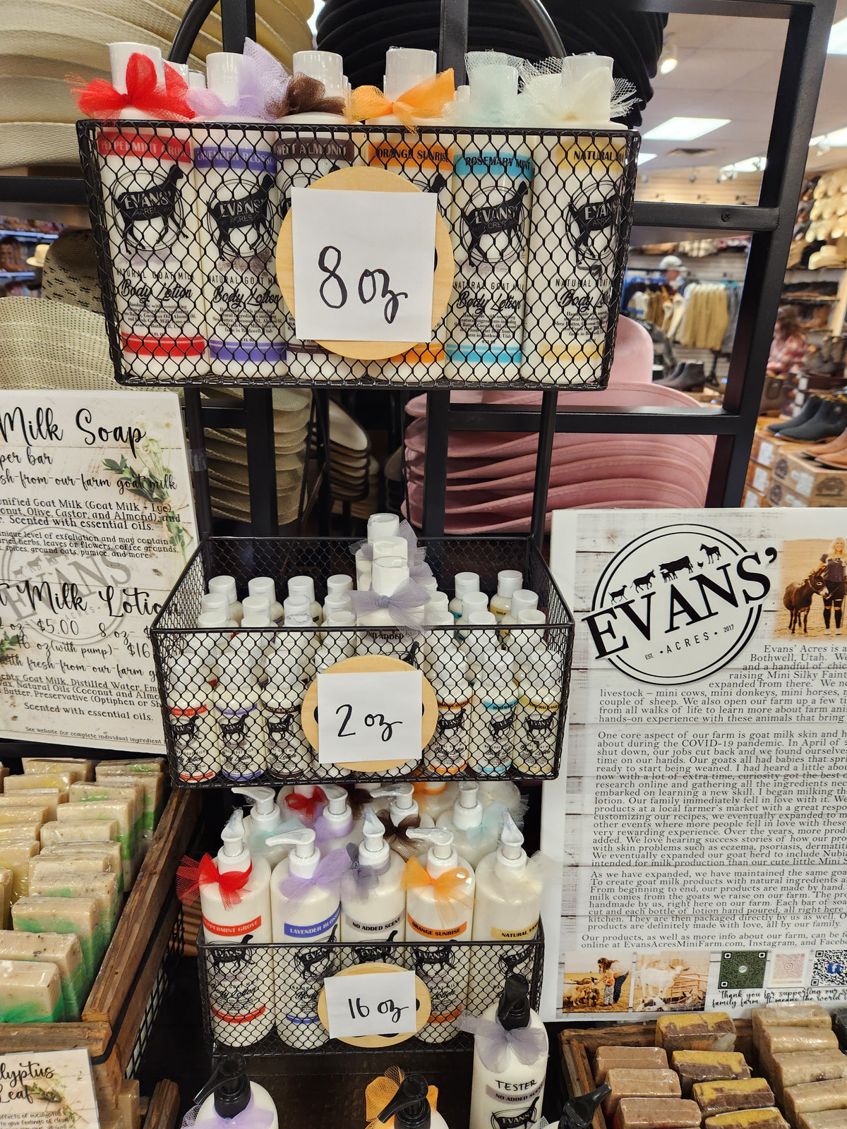 Evans Acres Goat Milk Lotion