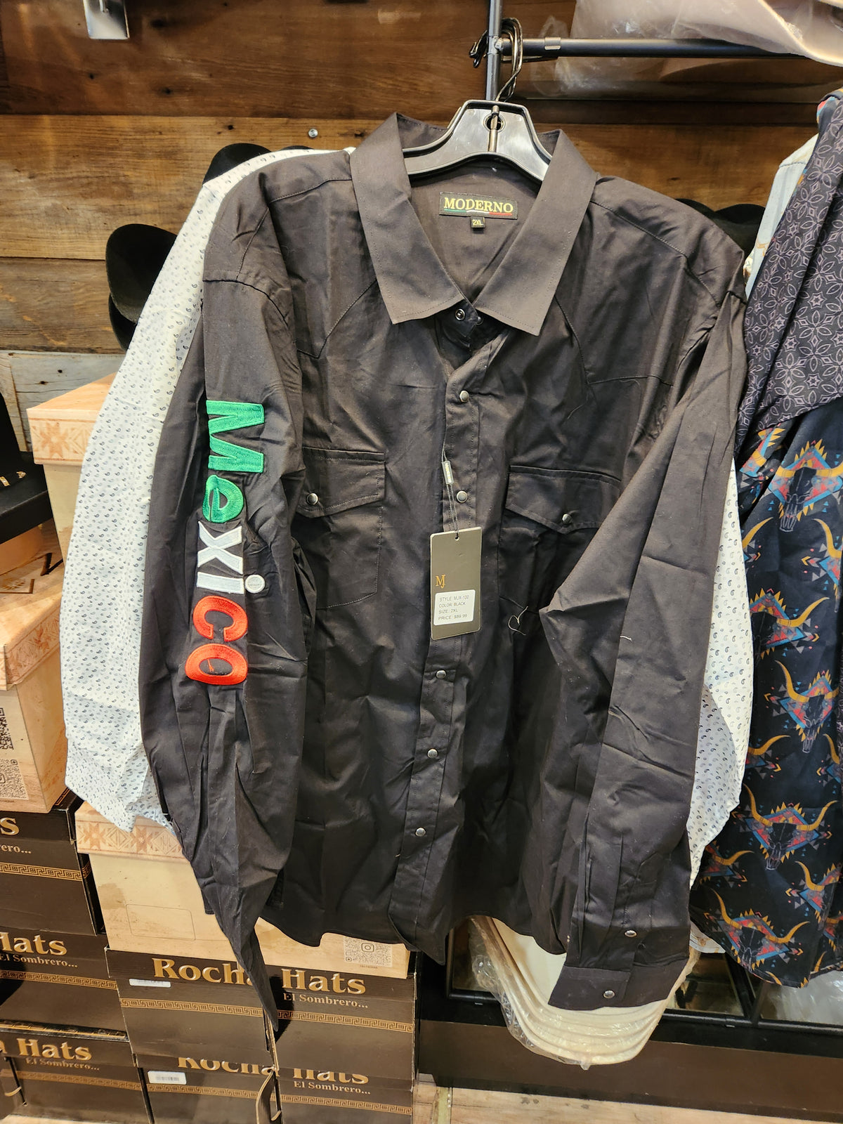 Carlos Mexico Button Up Shirt