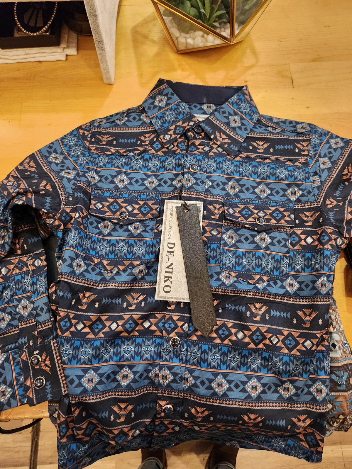 Eric Kids Western Shirt