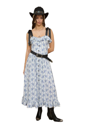 Mattie Floral Strap Dress