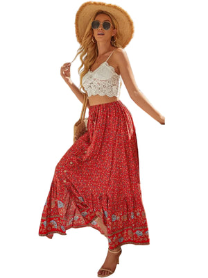 Shauna Floral Print Skirt
