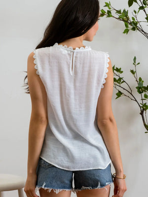 Cora Lace Detail Top