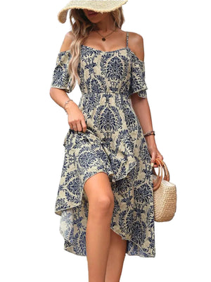 Colleen Off Shoulder Strappy Dress