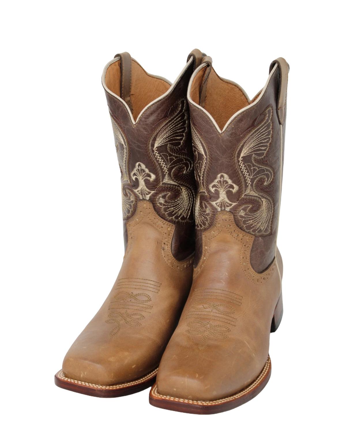 Tate Leather Cowboy Boot