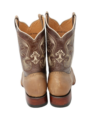 Tate Leather Cowboy Boot