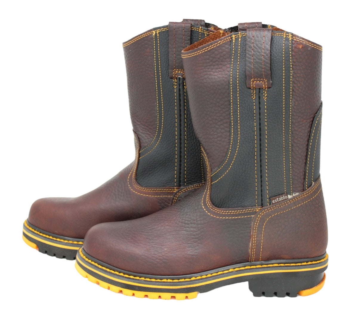 Bullfight Leather Work Boots