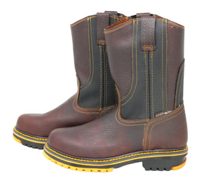Bullfight Leather Work Boots