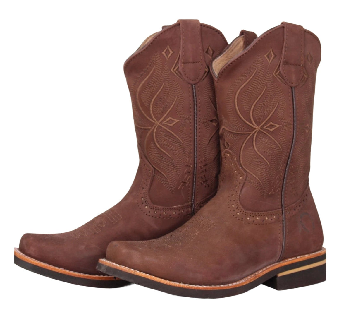 Dillon Leather Cowboy Boots