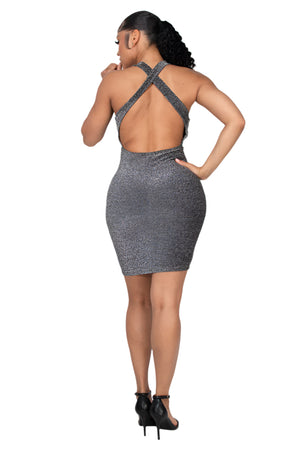Melanie Bodycon Glittery Dress