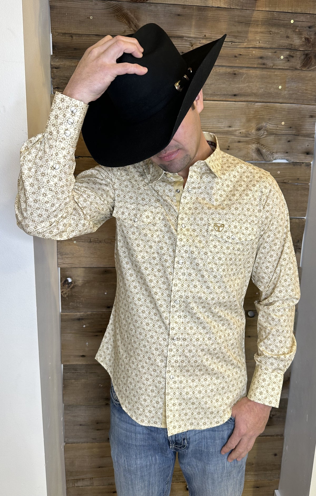 Lane Western Button Up Shirt