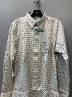 Charleston Men's Button Down Patterned Shirt