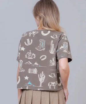 Presley Graphic Western Tee