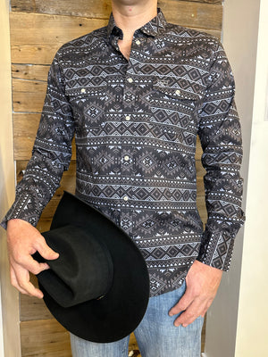 Lane Western Button Up Shirt