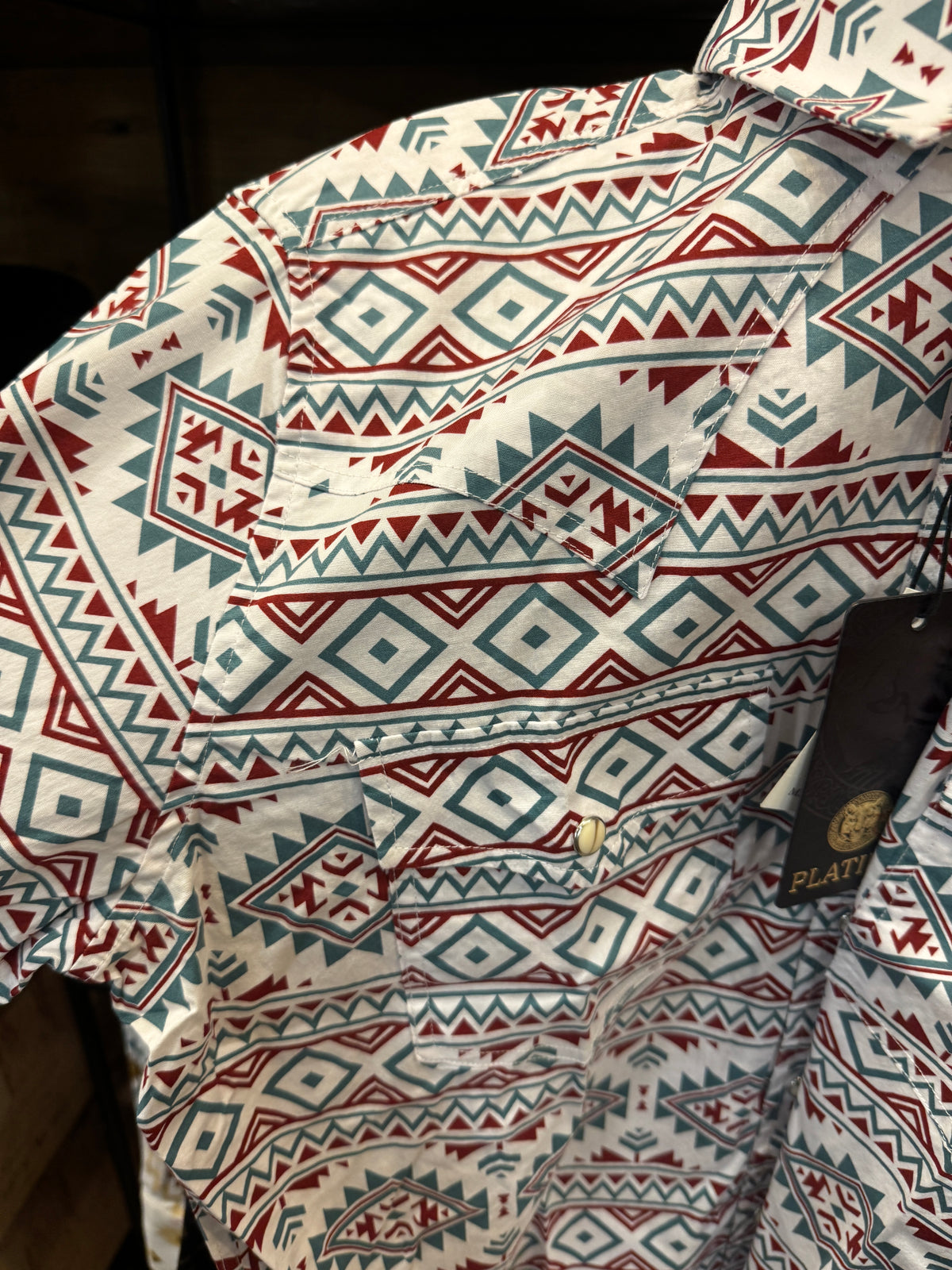 Lane Western Button Up Shirt