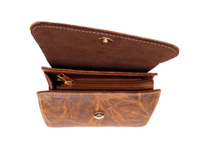 Delia Leather Cowhide Handbag