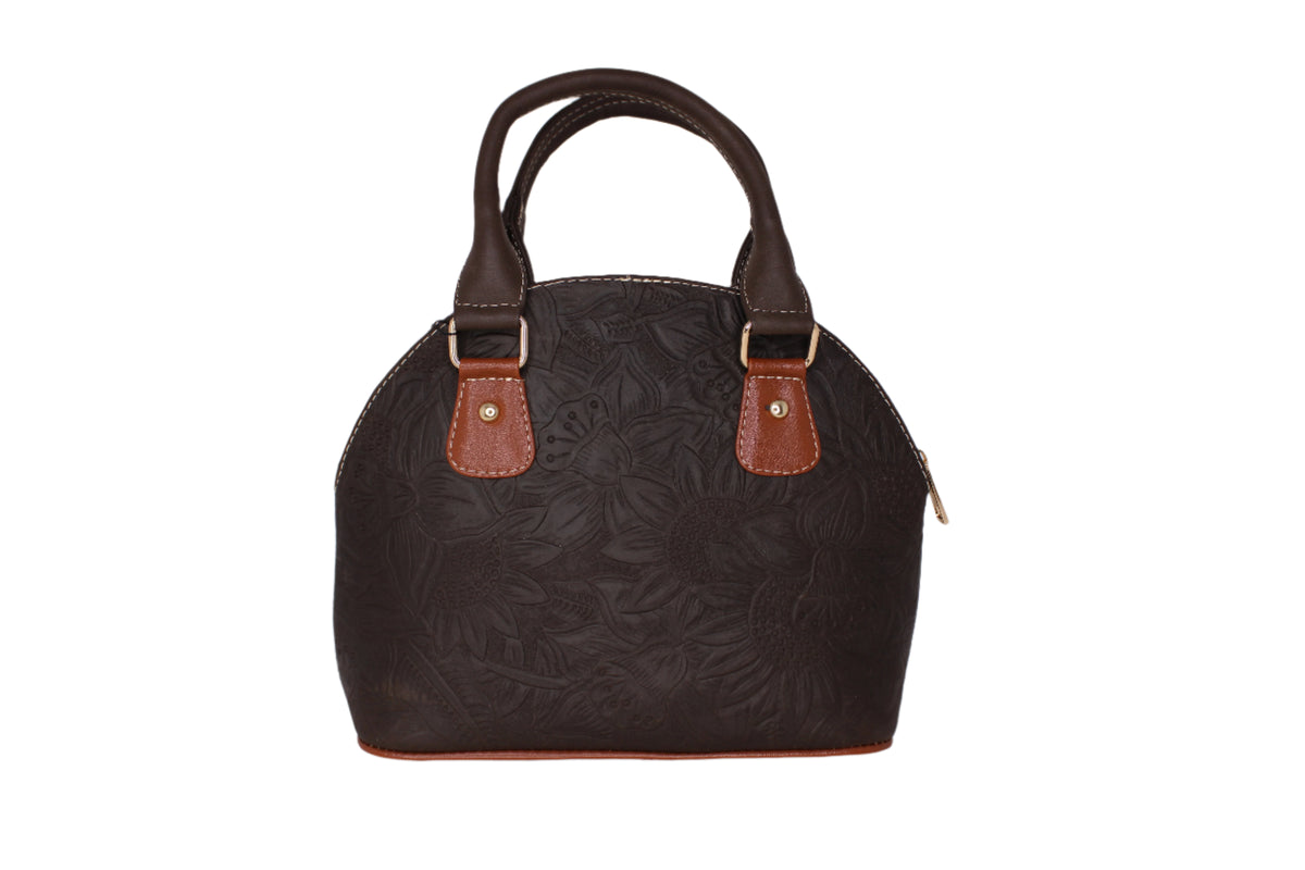Abigial Leather Cowhide Handbag