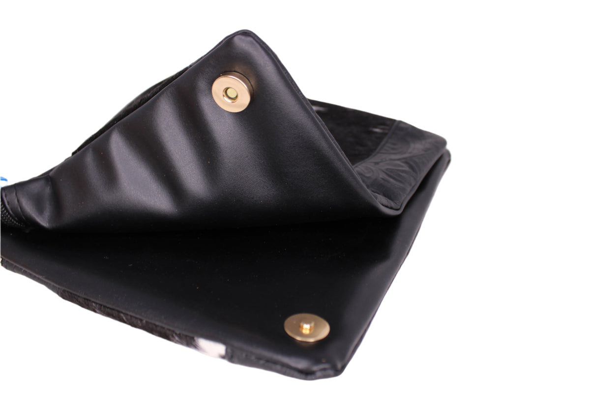 Flores Leather Cowhide Handbag