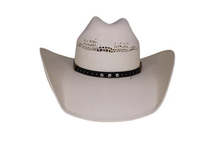 Quarter Horse Straw Curved Hat
