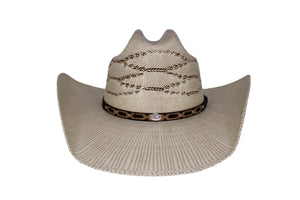 Vincent Two Tone Vented Straw Hat