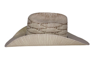 Vincent Two Tone Vented Straw Hat