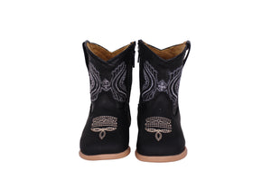 Arlo Black Baby Boots