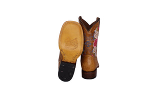 Carla Floral Kids Boots