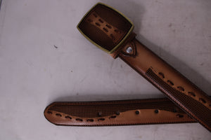 Huntley Woven Leather Belt
