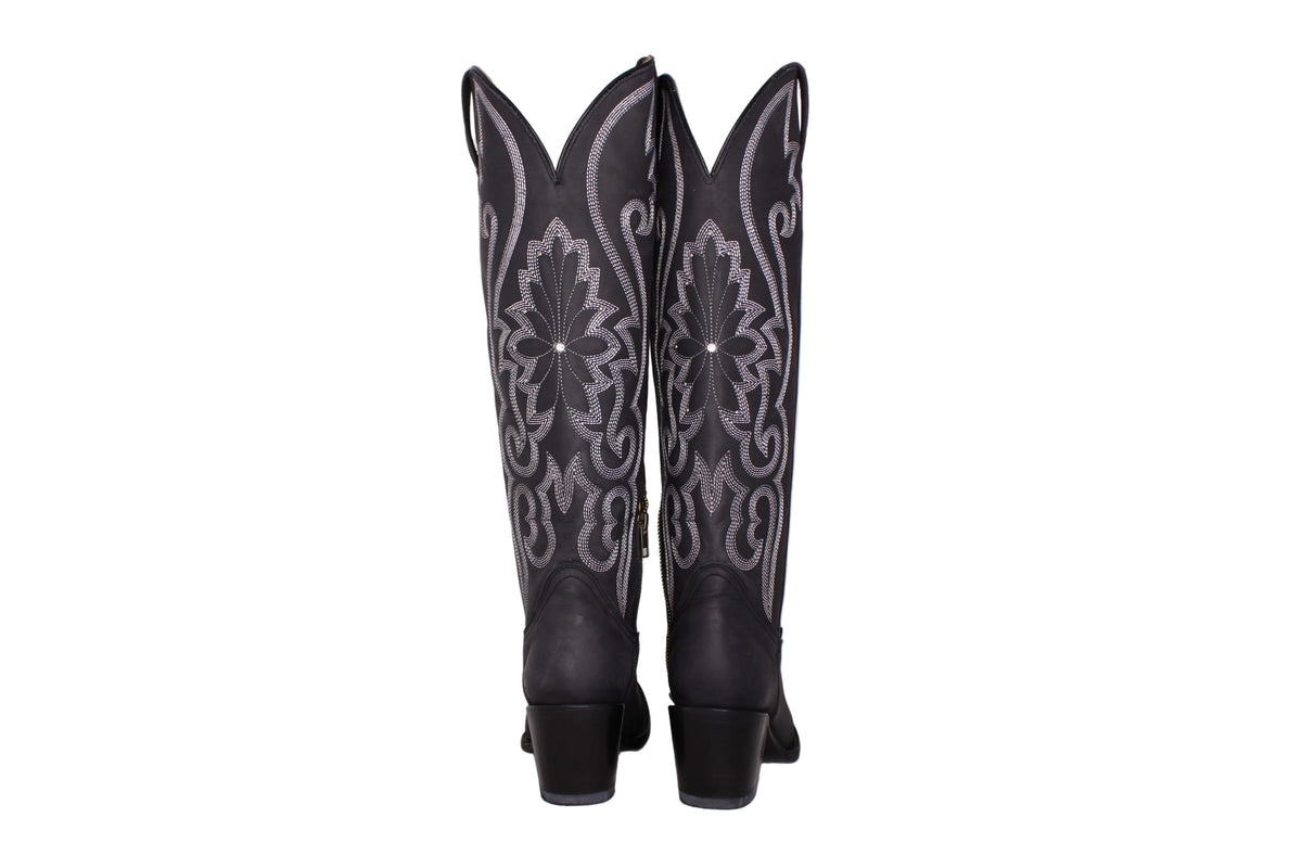 Viviana Black Western Boot