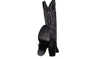 Viviana Black Western Boot
