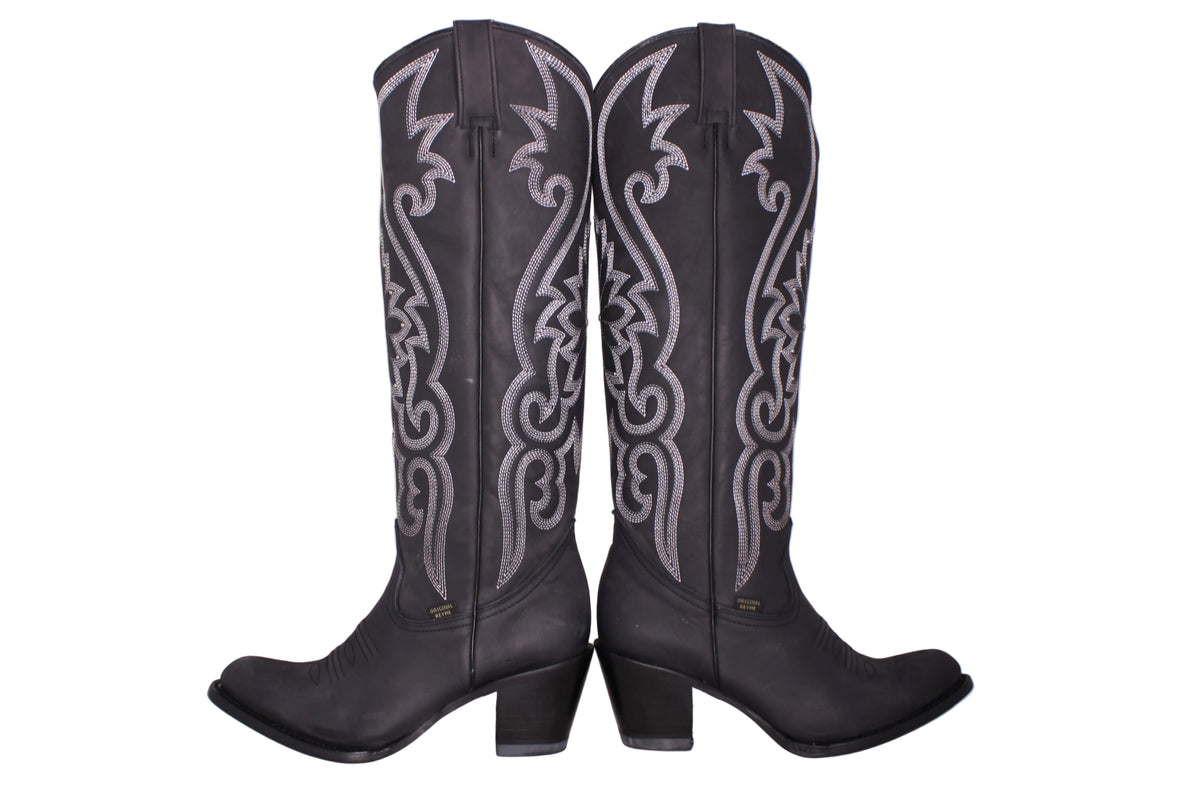 Viviana Black Western Boot