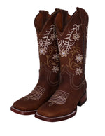 Jordyn Floral Ivy Cowgirl Boots
