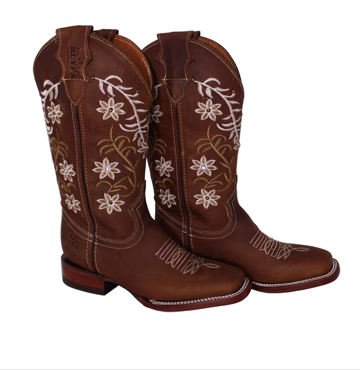 Jordyn Floral Ivy Cowgirl Boots