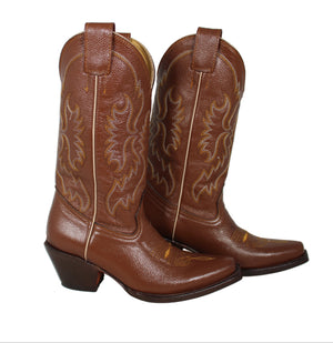 Santa Fe Stitched Cowgirl Boots (2 Colors)