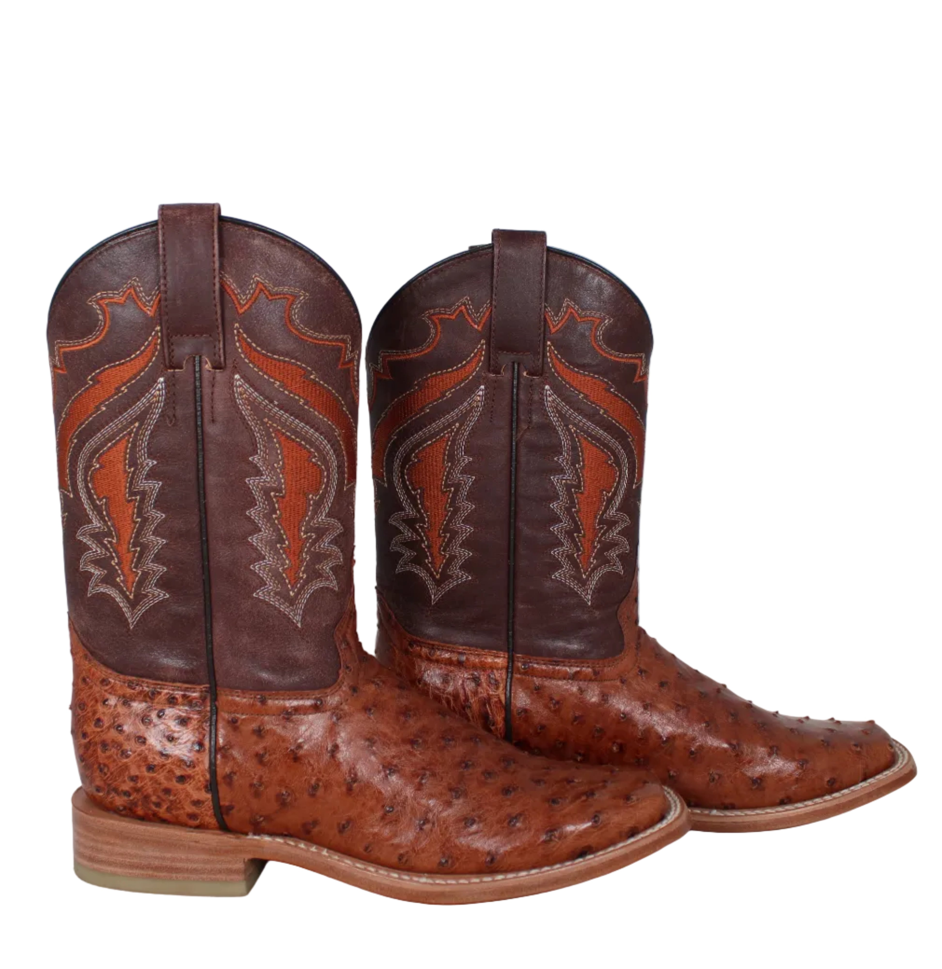 Henry Ostrich Leather Boots