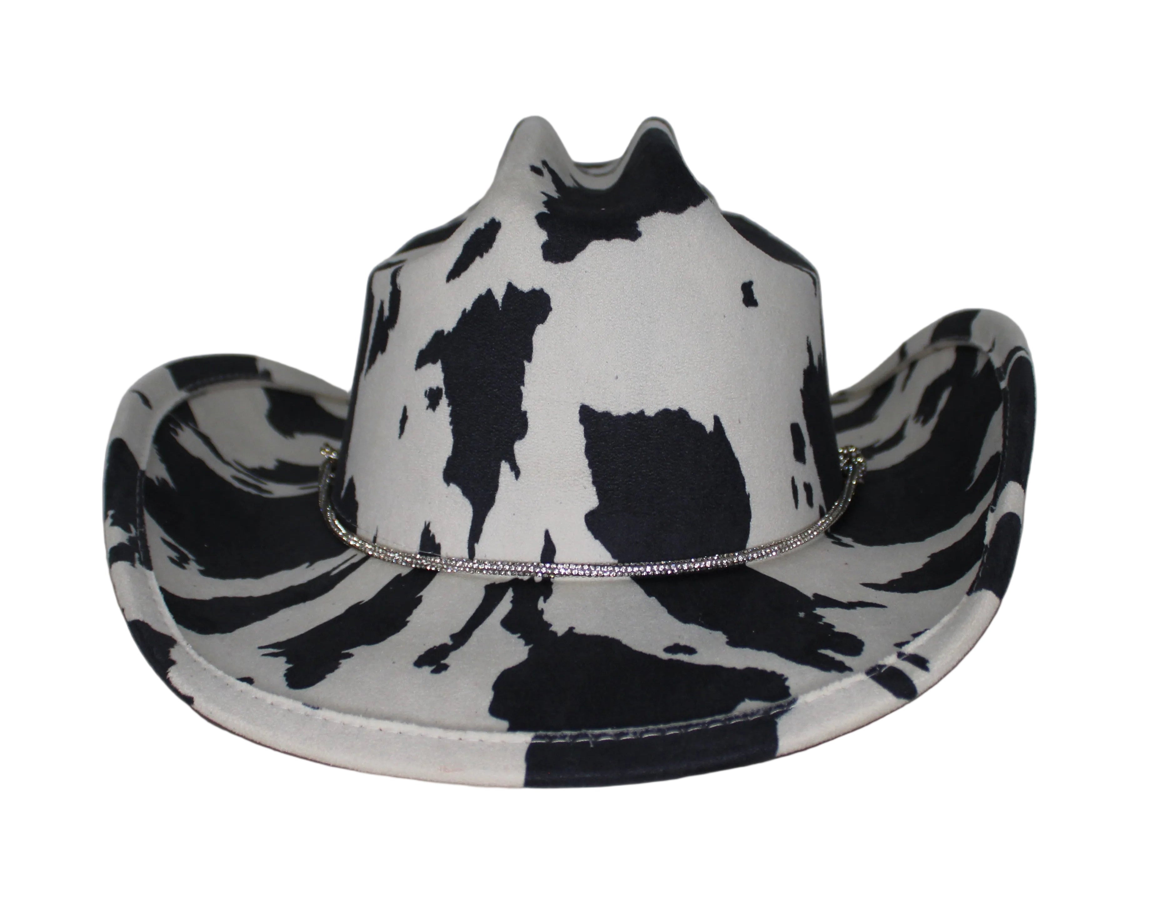 Kady JC Black Cowprint Hat
