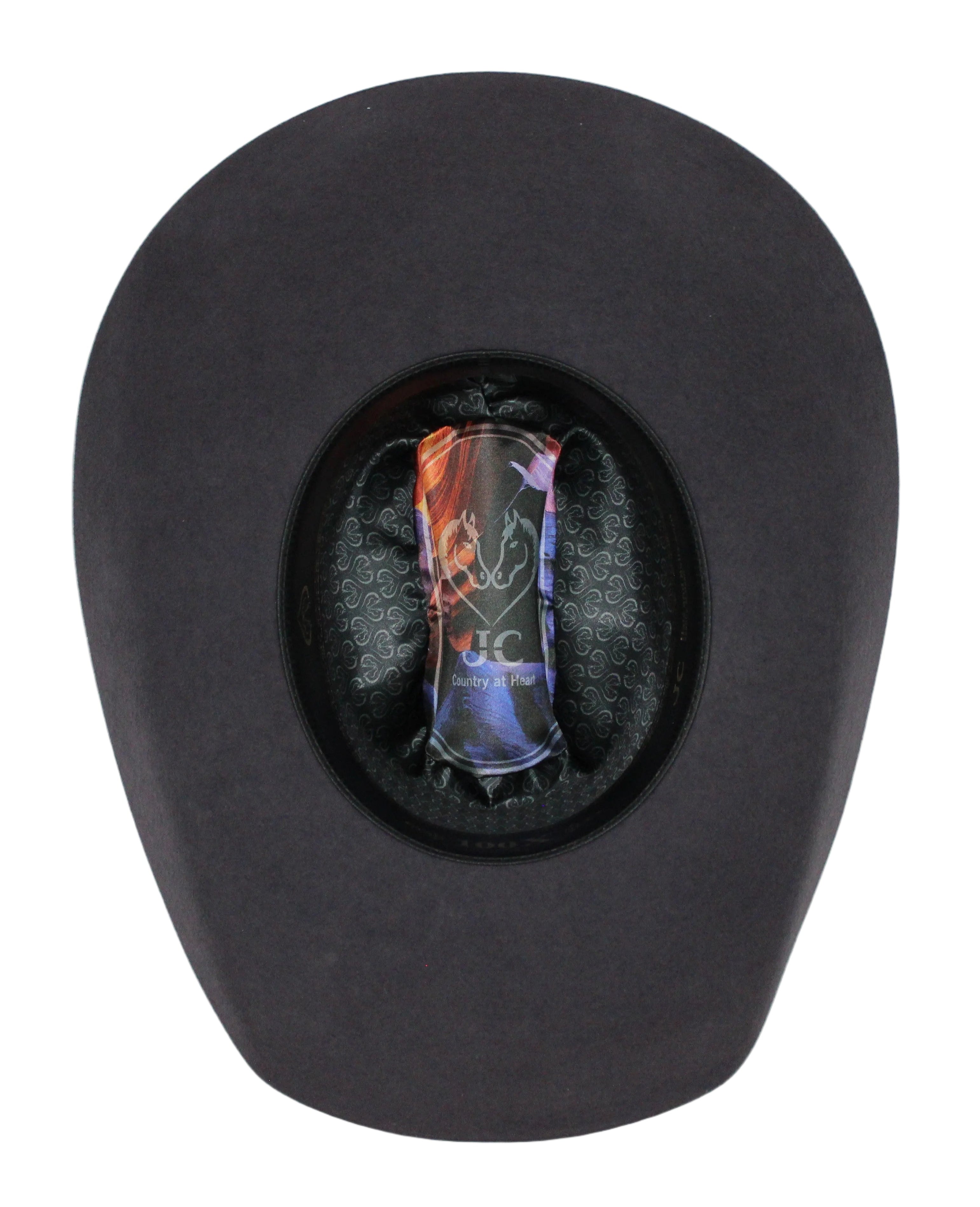Jace Dk Grey 100X Felt Hat