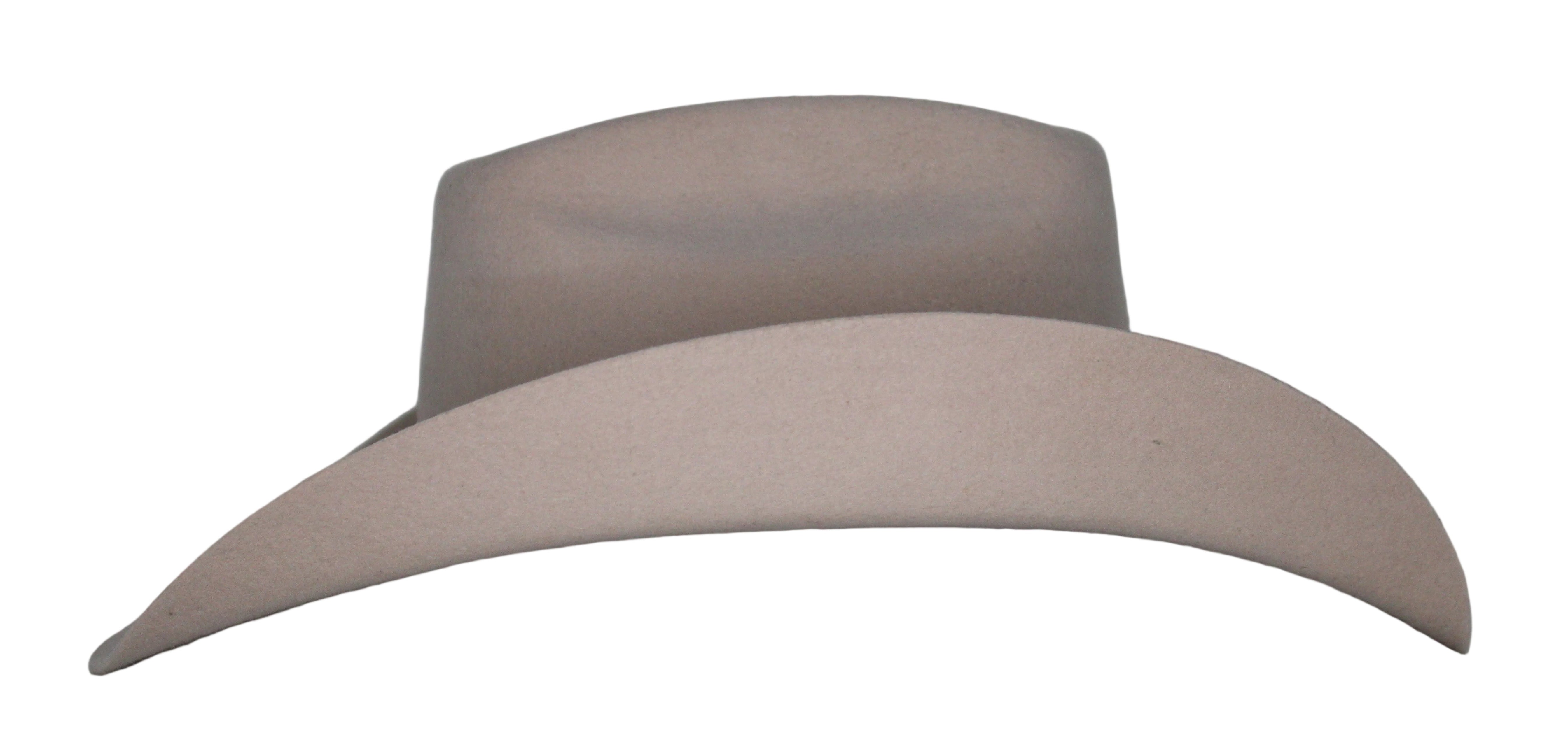 Pistol 8 Second Bone Felt Hat