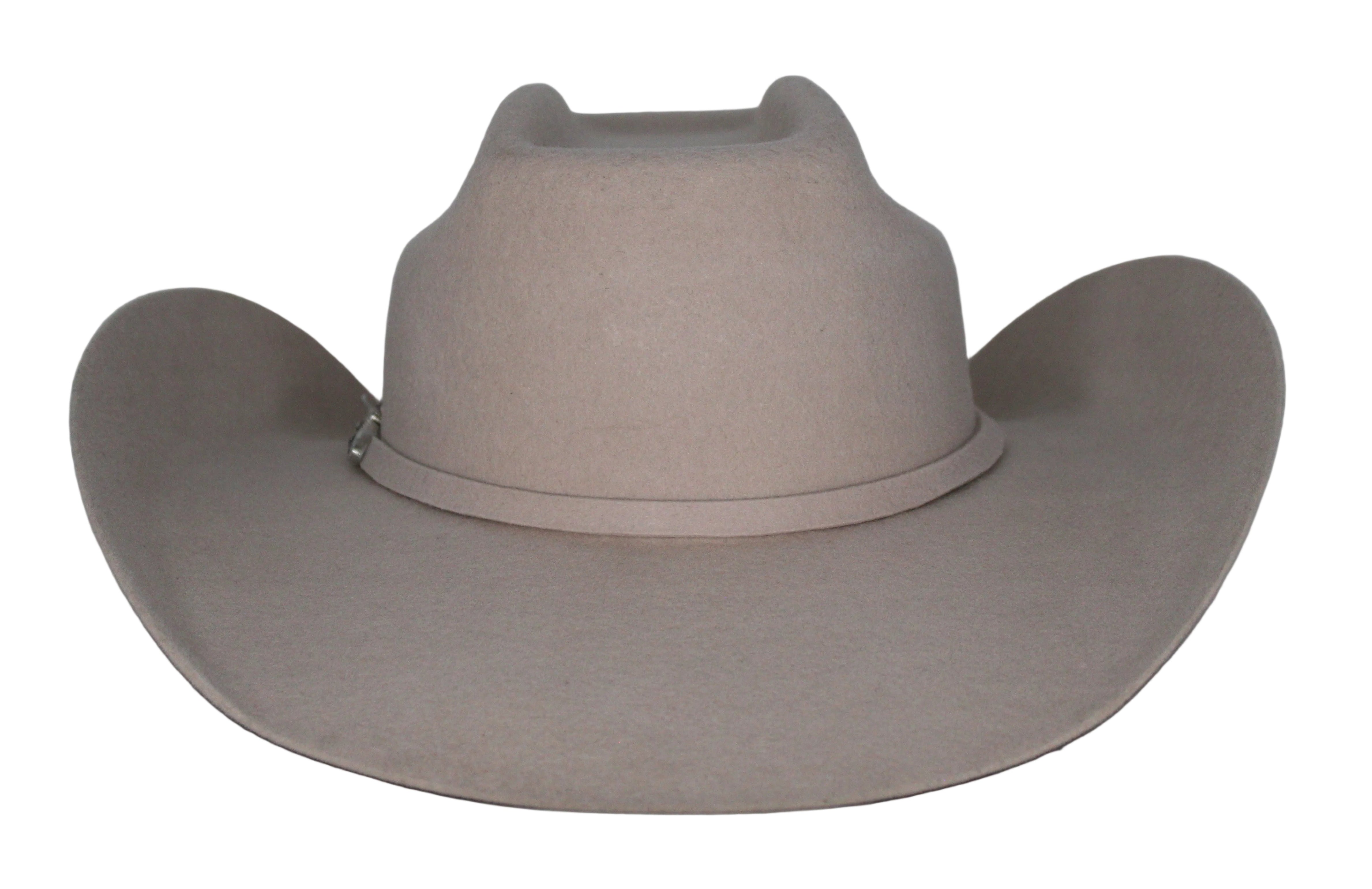 Pistol 8 Second Bone Felt Hat