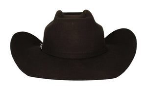 Pistol 8 Second Brown Felt Hat