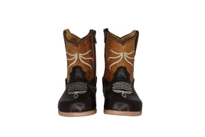 Medusa Choco/Tan Baby Boots