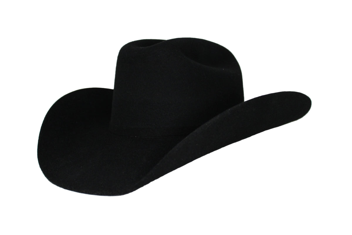 Teague Black 100X Felt Hat
