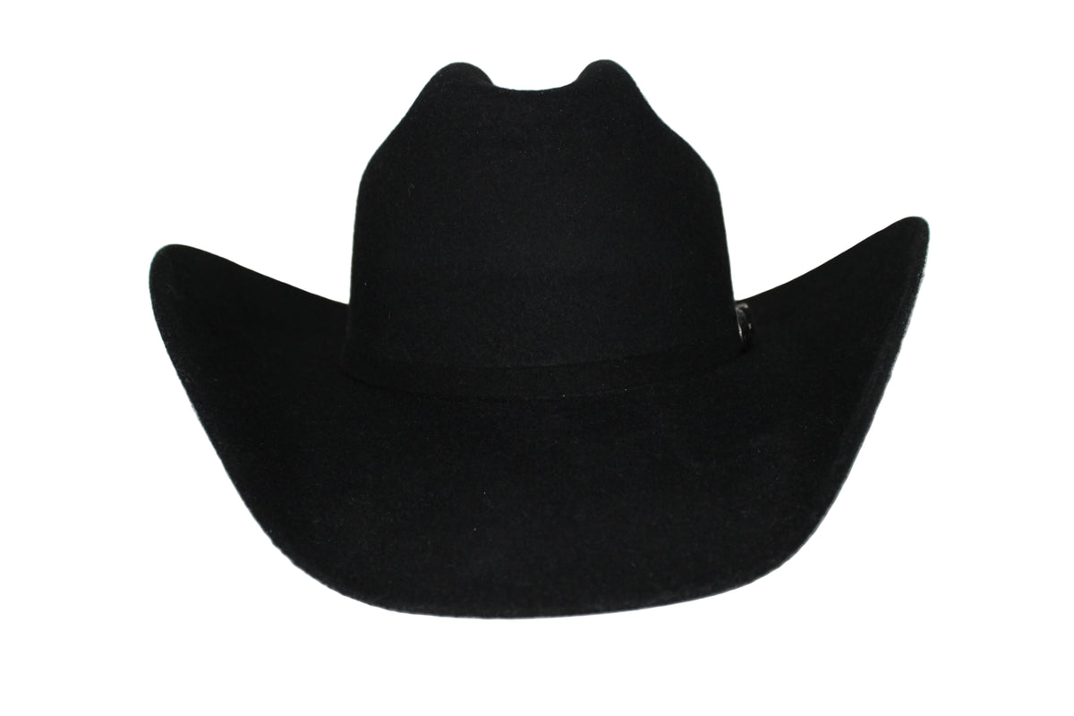 Teague Black 100X Felt Hat