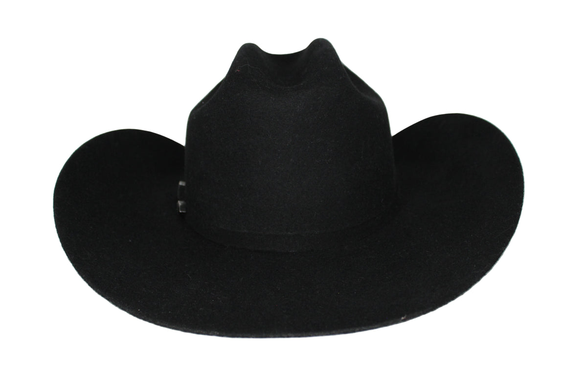 Teague Black 100X Felt Hat