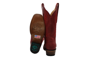Adeline Red Los Altos Boots