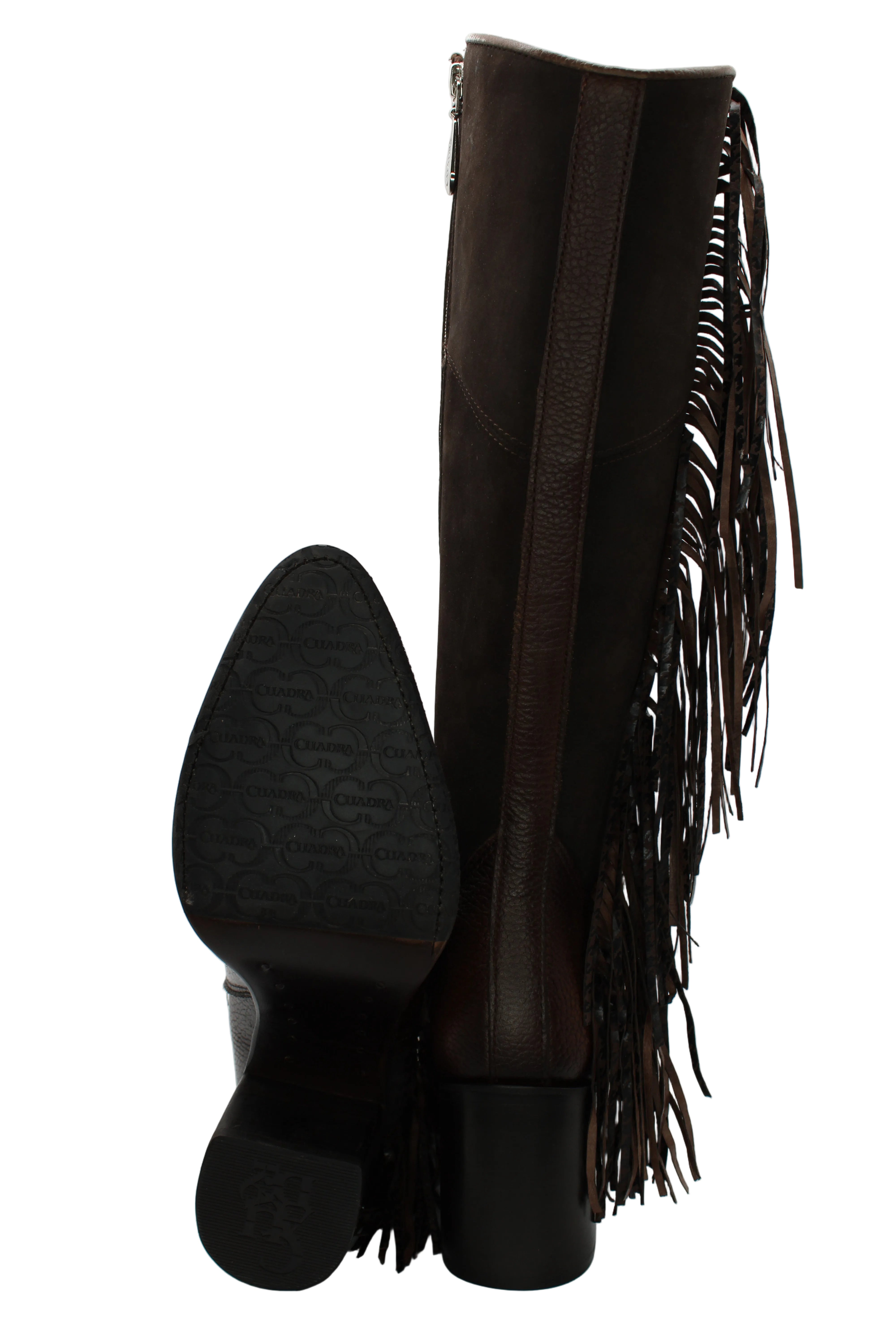 Jazzlyn Cuadra Fringe Tall Boots