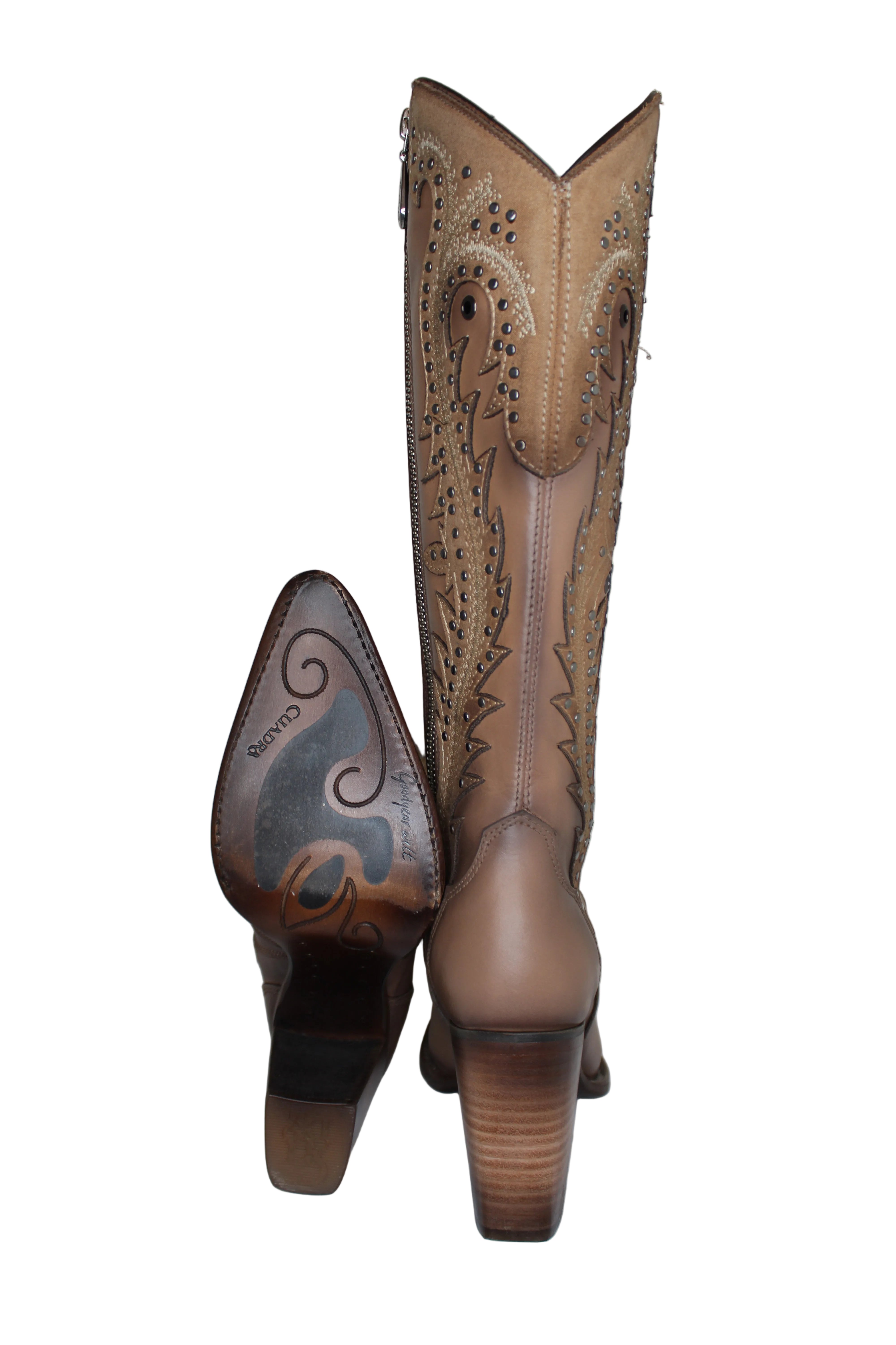 Annalee Cuadra Stud Boots