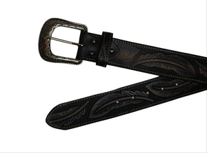 Tucker Feather Detail Belt