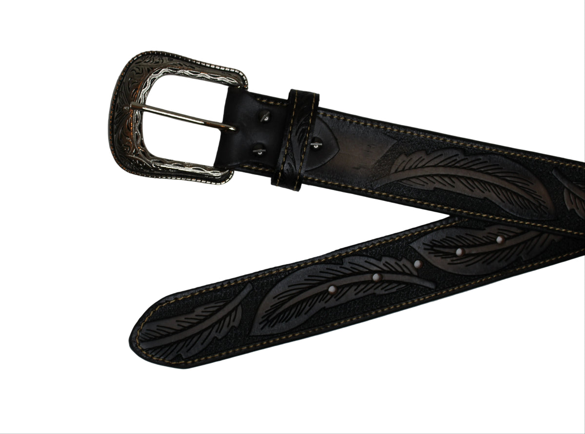 Tucker Feather Detail Belt
