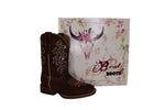 Callie Embroidery Kids Boots